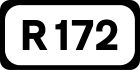 R172 road shield}}