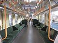 Interior of a refurbished car