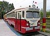 Preserved MTV-82 tram in Nizhny Novgorod, Russia