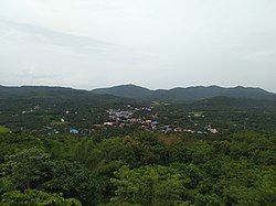 An aerial view of Wadakkanchery