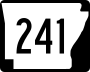 Highway 241 marker