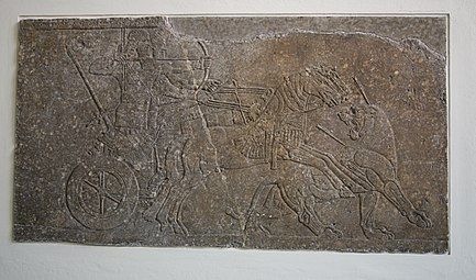 Assyrian lion hunt (Pergamon)