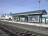 The platform at Bascom station