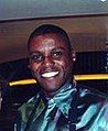 Image 24Carl Lewis, one of the athletes who helped increase track and field's profile (from Track and field)