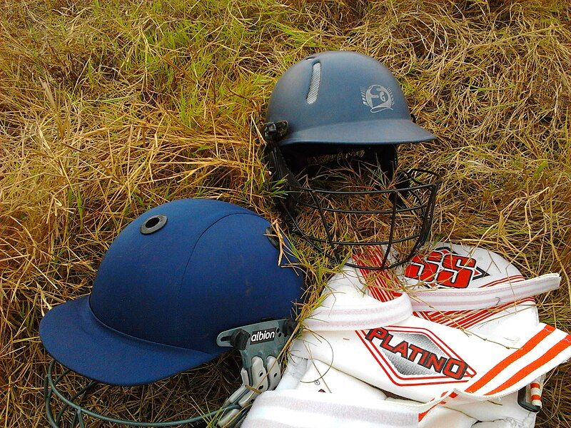 File:Cricket helmets.jpg