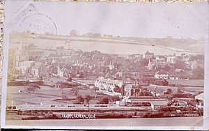 General view of Elham, 1912