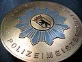 Gewinnermedaille Polizeimeisterschaften