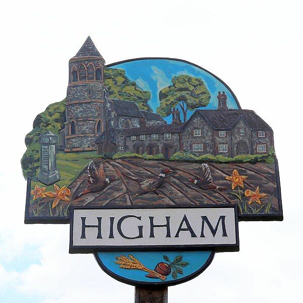 File:Higham village sign.jpg