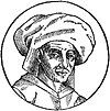 Woodcut of Josquin des Prez