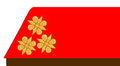 Rank class IX – here: Artilleriezeugs-oberoffizial (Artillery ordnance senior official)