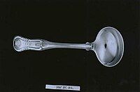 Marquand and Company ladle (1830–1838). In the collection of the Yale University Art Gallery.