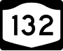 New York State Route 132 marker