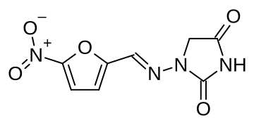 File:Nitrofurantoin Structure.svg