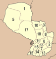 Departments of Paraguay