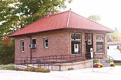 Sharon Center post office