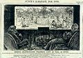 Image 27"Fiction becomes fact": Imaginary "Edison" combination videophone-television, conceptualized by George du Maurier and published in Punch magazine. The drawing also depicts then-contemporary speaking tubes, used by the parents in the foreground and their daughter on the viewing display (1878). (from History of videotelephony)