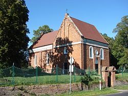 Church of Saints Peter and Paul. Built in the second half of the 14th century.