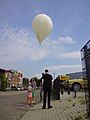 Citizen science: Weather balloon launch, De WAR, 2017.