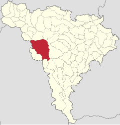 Location in Alba County