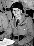 Mary Bell at a council meeting of the Women's Air Training Corps, 1941