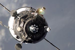 A Progress spacecraft.