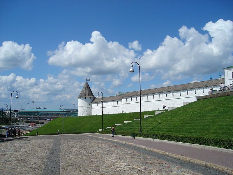 File:Kazan Kremlin Wall.JPG