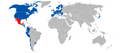 Countries Mexico has FTAs with