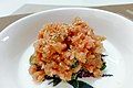 Myeongnan-jeot-muchim (salted pollock roe salad)