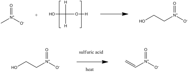 Preparation of nitroethylene