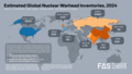 Image 43The number of nuclear warheads by country in 2024, based on an estimation by the Federation of American Scientists. (from Nuclear weapon)