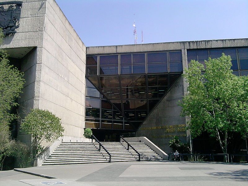 Biblioteca Nacional de México, Ciudad Universitaria, Ciudad de México 19°19′00″N 99°11′06″W﻿ / ﻿19.3166583°N 99.1849863°W﻿ / 19.3166583; -99.1849863﻿ (Biblioteca Nacional de México)