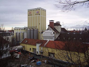 Paulaner brewery in Munich, Germany in February, 2007.