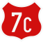 National Road 7C shield}}