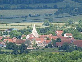 A general view of Thoisy-le-Désert