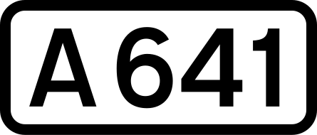 File:UK road A641.svg