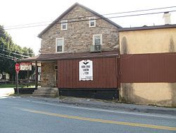 Vera Cruz Tavern, built in 1738, in Upper Milford Township