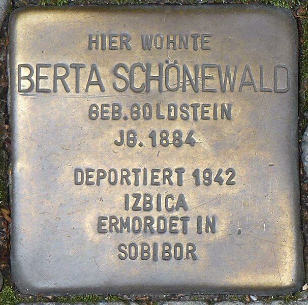 File:BertaSchoenewaldStolpersteinKoblenz.jpg