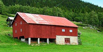 Traditionally built farm in Hol