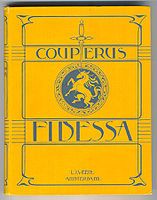 Book cover Fidessa by Louis Couperus