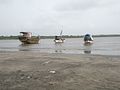 Fishing boat in Kelva beach