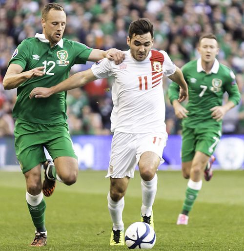 Jake Gosling was the first player to score more than one goal for the national team.