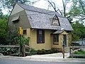 The Noyes Library in the spring