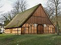 Half-timbered with brick infill. Uetersen, Germany