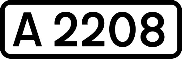 File:UK road A2208.svg