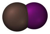 Model of Astatine iodide