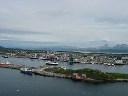 View of the town