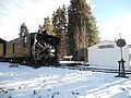 White Pass and Yukon Route rotary snowplow in Breckenridge, Colorado