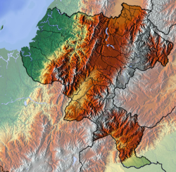 Topography of the department