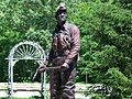 The Coal Miner Statue in Benham, Kentucky.