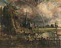 Salisbury Cathedral from the Meadows by John Constable